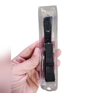 Vintage Speidels Black Wristwatch Band Replacement